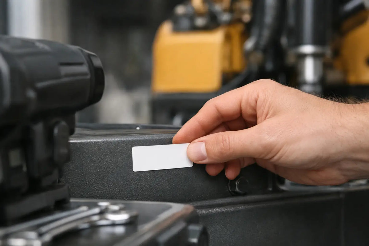 Serial Number Decals for Equipment That Last