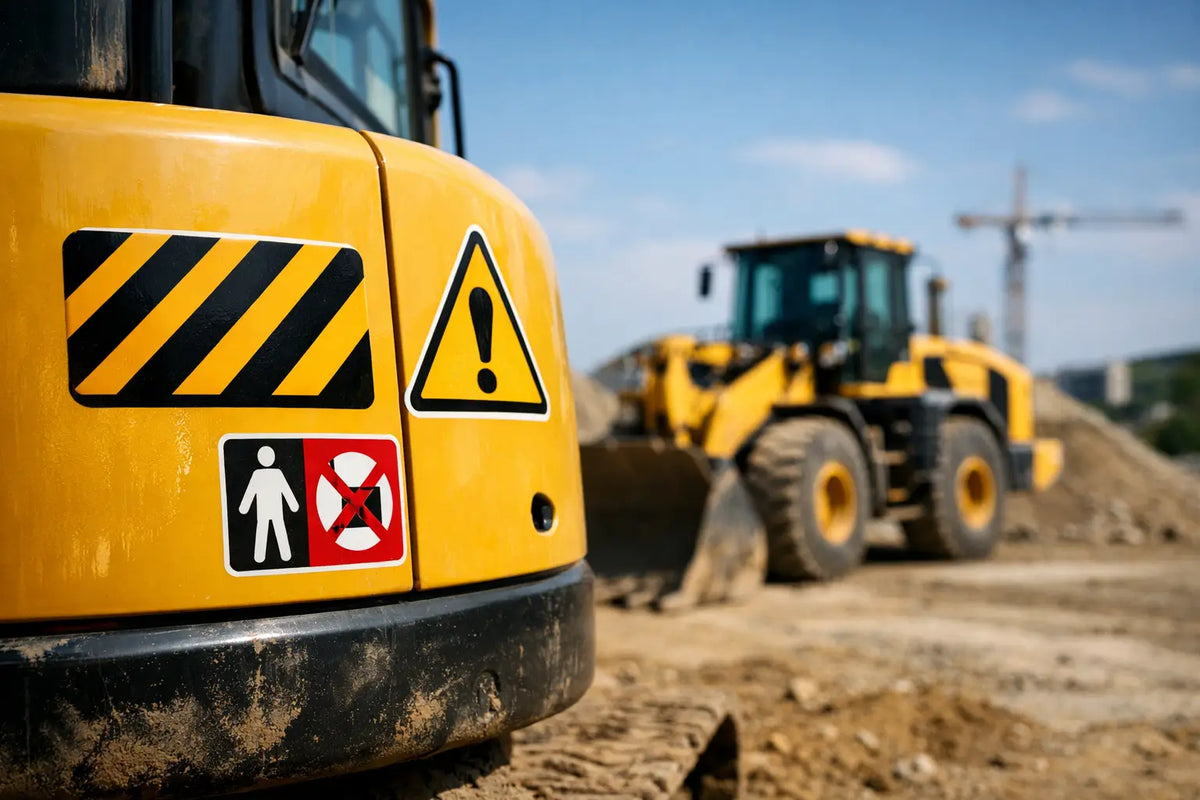 Heavy Equipment Decals That Hold Up on the Job