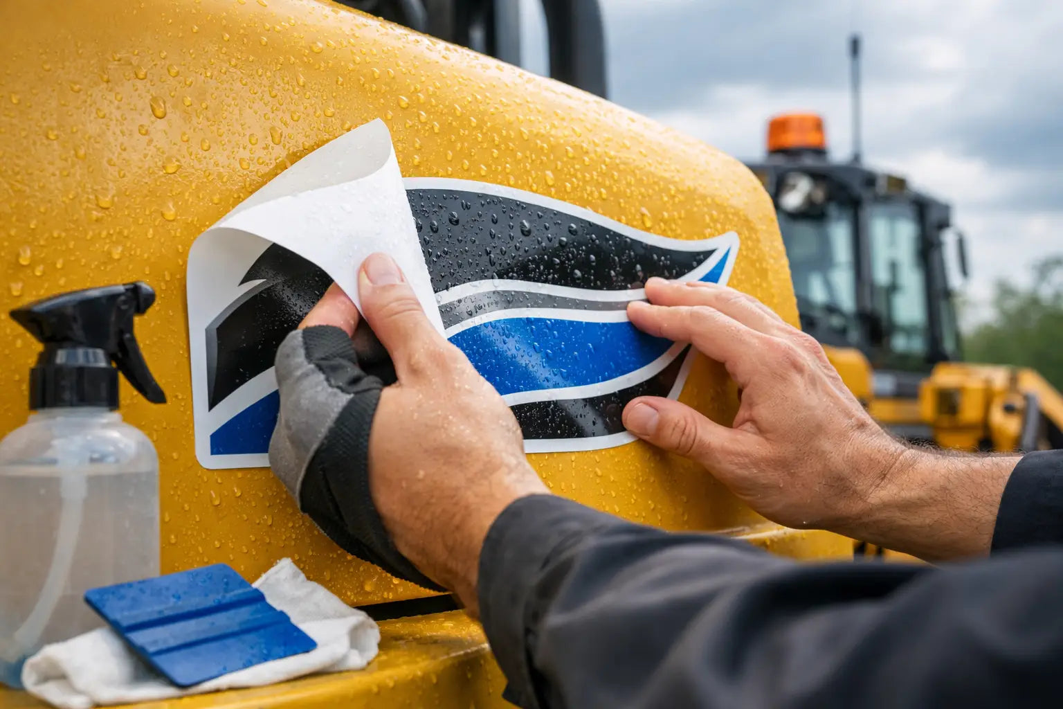 Weatherproof Vinyl for Equipment Decals That Last