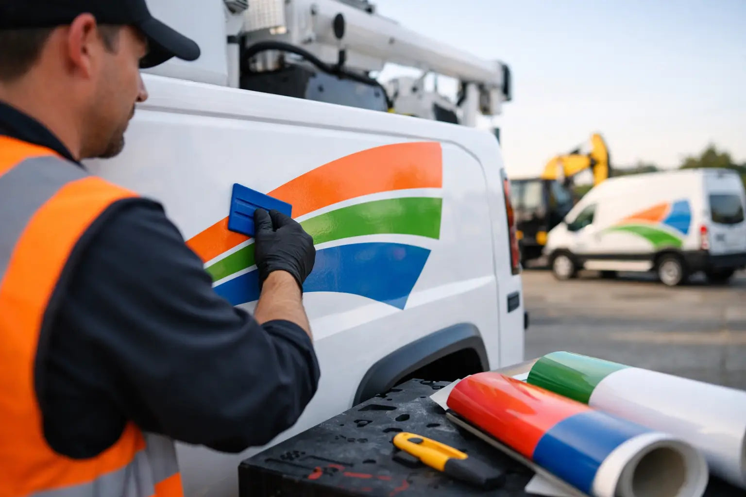 Fleet Branding Decals for Equipment That Last