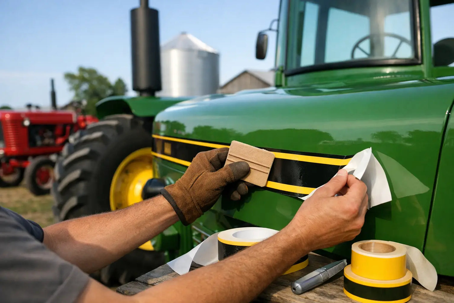 Farm Equipment Decals That Restore the Right Look
