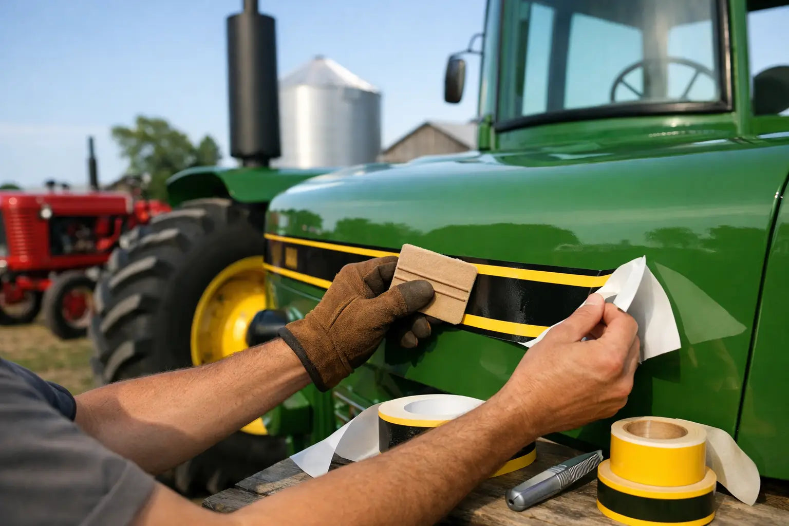 Farm Equipment Decals That Restore the Right Look