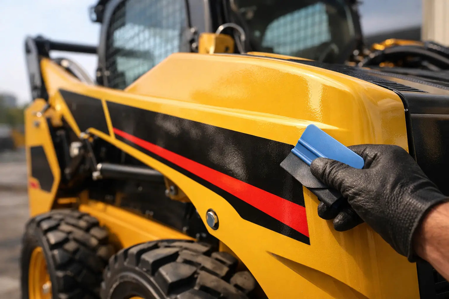 Loader Decals That Restore a Professional Finish