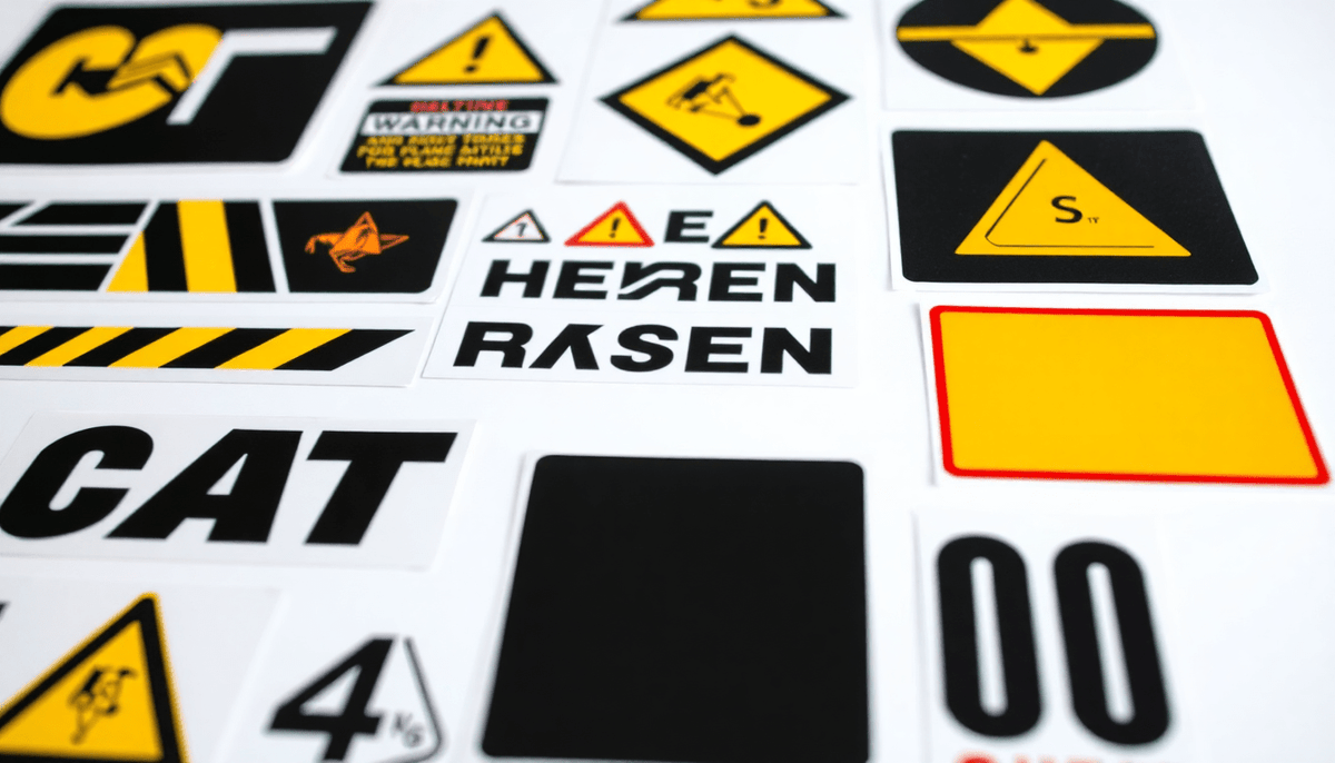 Transform Your Heavy Machinery with Quality Decals - QuébecDecalstore