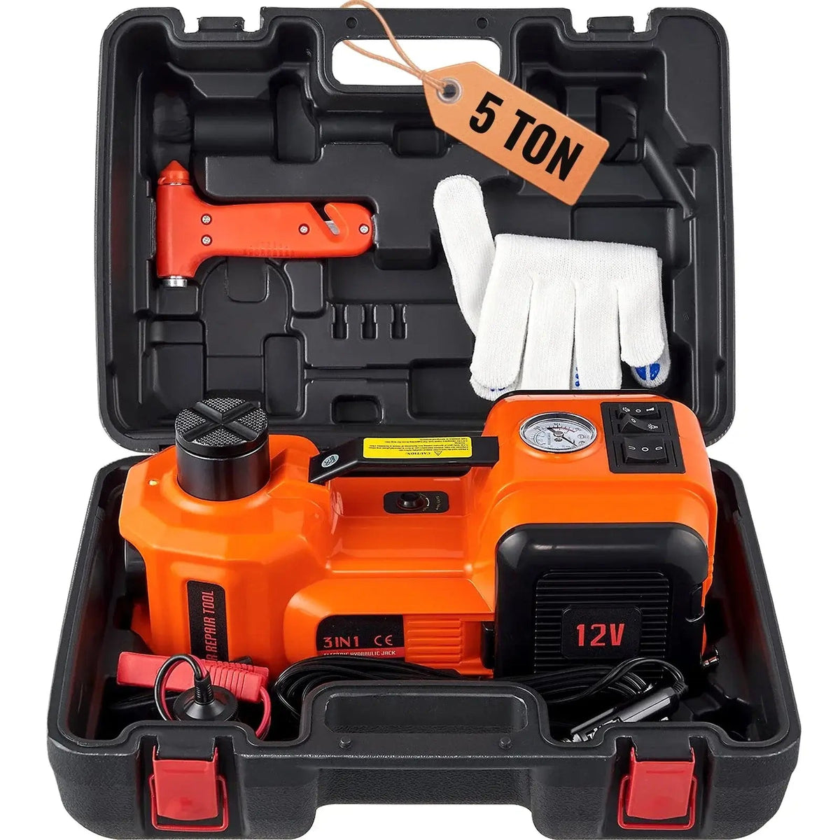 Portable Electric Hydraulic Jack Kit - QuébecDecalstore