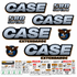 Kit complet de décalcomanies en Vinyle Imperméable pour Pépine Case 580 Super NQuébecDecalstore