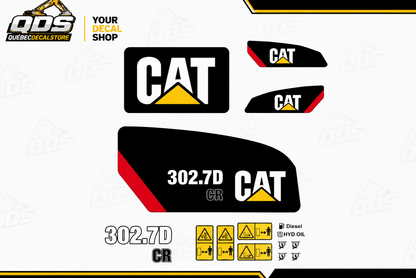 AFTERMARKET DECAL KIT FOR CAT