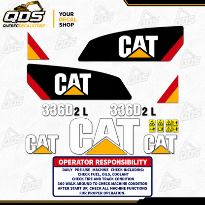 AFTERMARKET-DEKORSATZ FÜR CAT 336D2L BAGGER