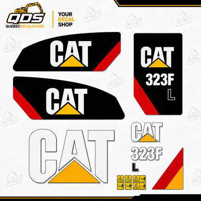 AFTERMARKET DECAL KIT FOR CAT