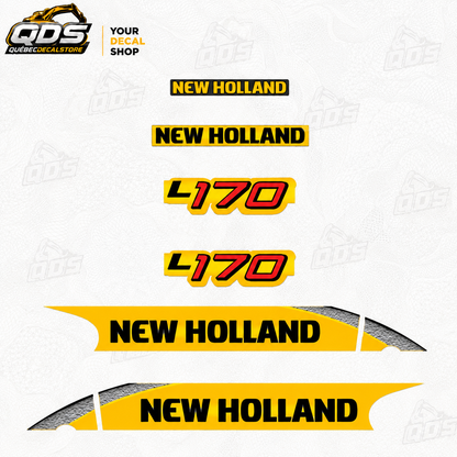 AFTERMARKET DECAL KIT FOR NEW HOLLAND SKIDSTEER