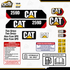 AFTERMARKET DECAL KIT FOR CAT SKID